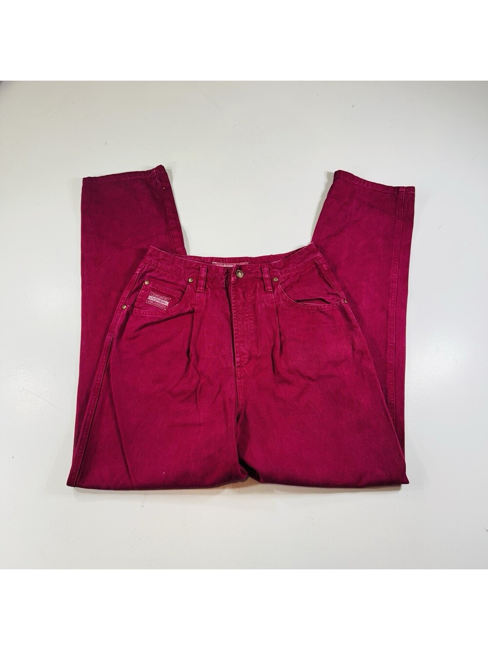Union Bay Vintage High Rise Jeans Red Women’s Size 11/12
